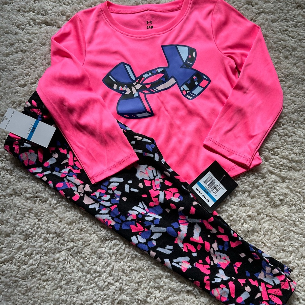 NWT 24M Under Armour Set
